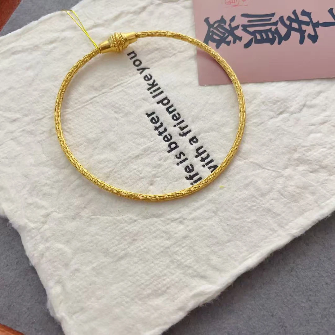 足金【金朵啦手镯】需要小配件联系客服或者主播挑选小配件