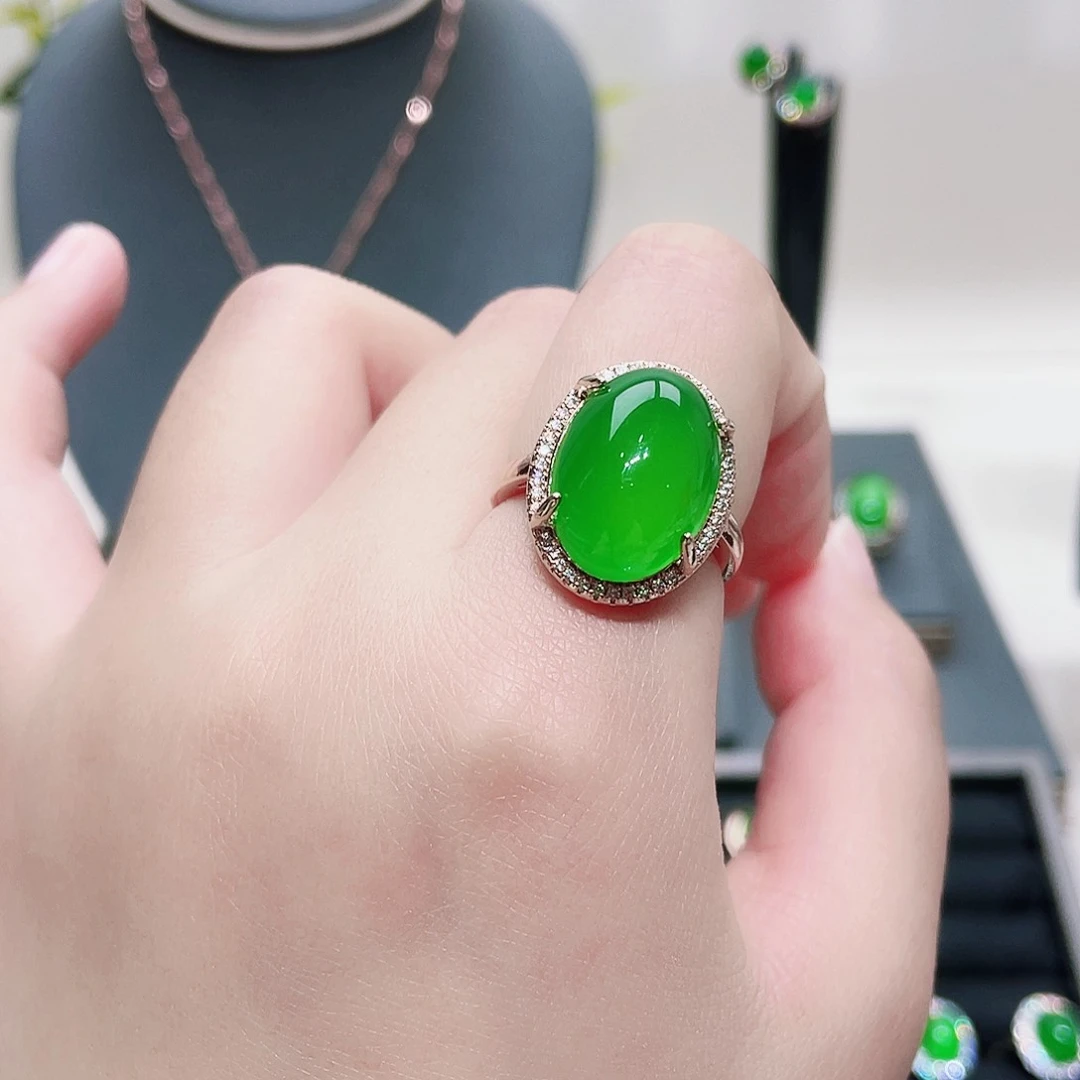 玛瑙/玉髓戒指合金