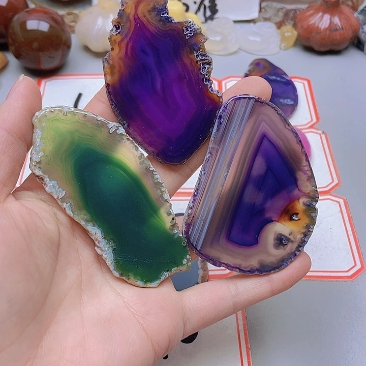 【闪购商品】未镶嵌玛瑙/玉髓珠宝半成品归***道