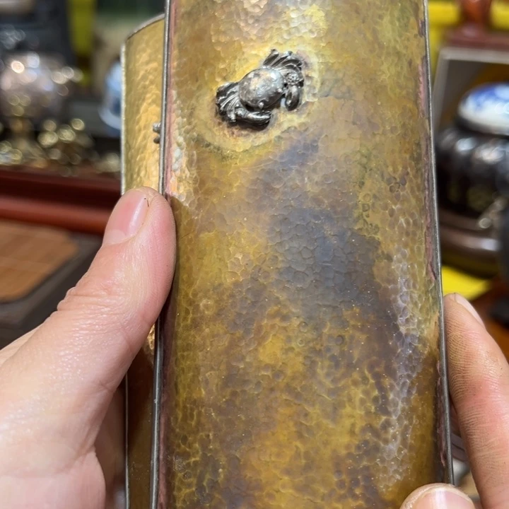 铜中古工艺品摆件