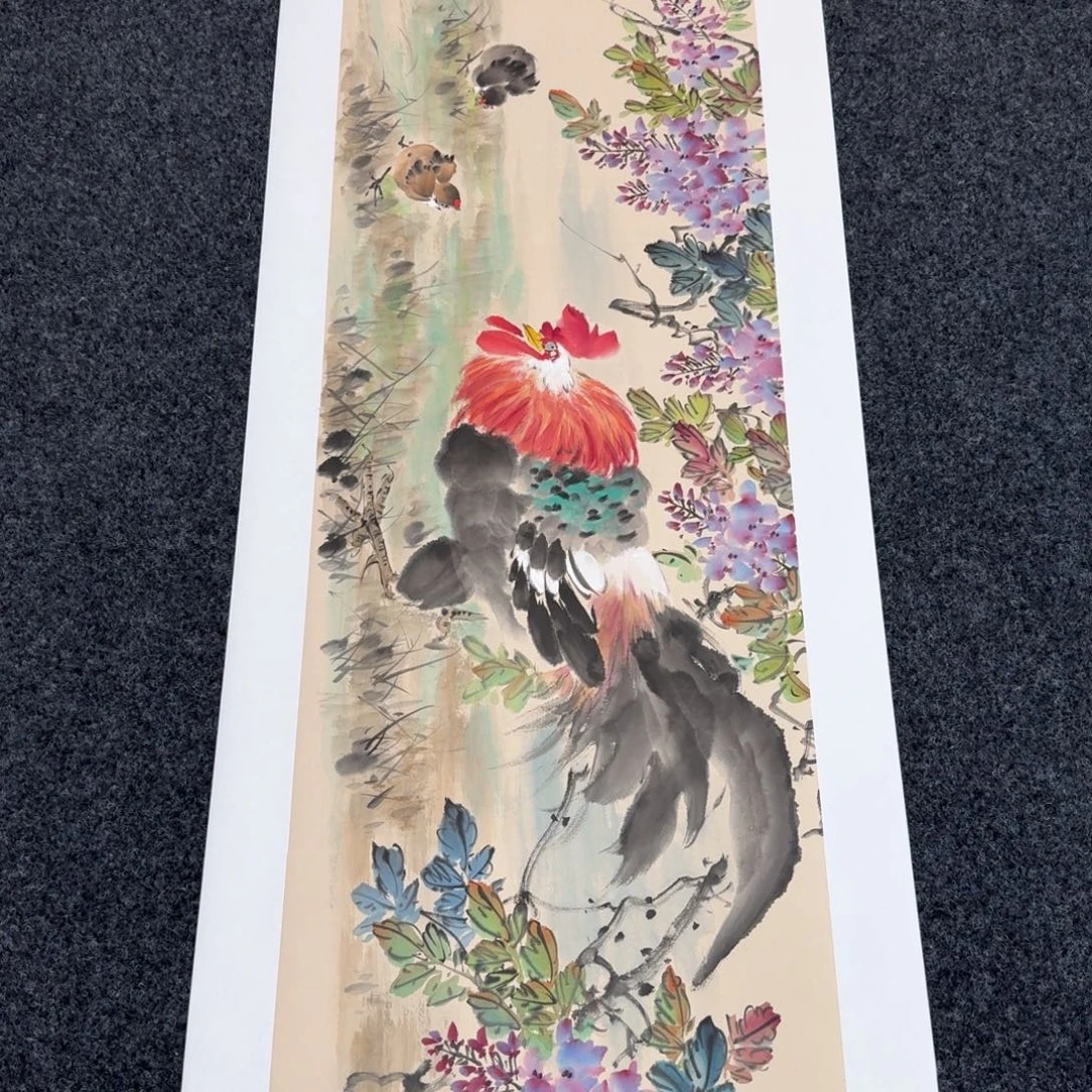 国画国画作品山水花鸟纯手绘