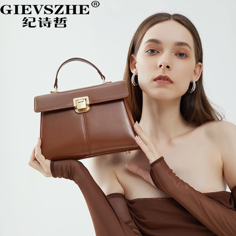 纪诗哲包包女包通勤高级感手提包单肩包送女友老婆生日情人节礼物