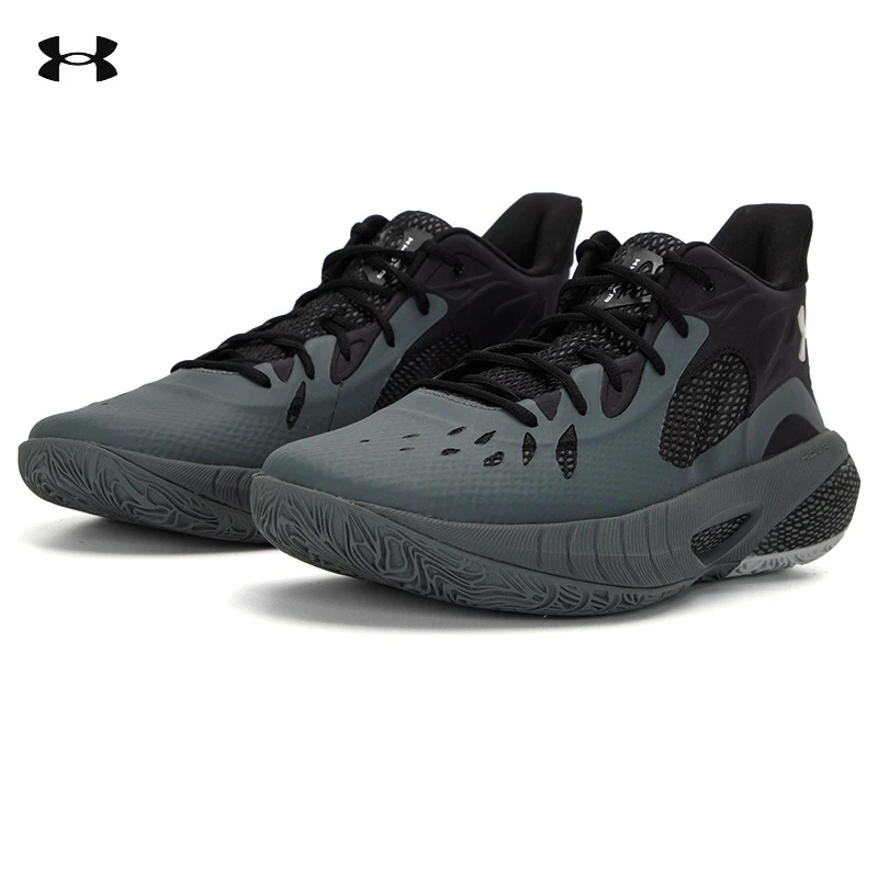 安德玛篮球鞋男鞋女鞋秋季透气实战训练鞋轻便缓震运动鞋 3023088