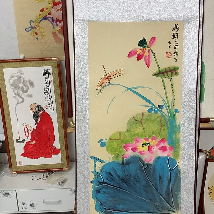 国画荷花1111111111