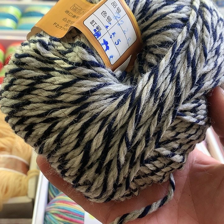 羊毛迷**洱两斤纯毛粗线