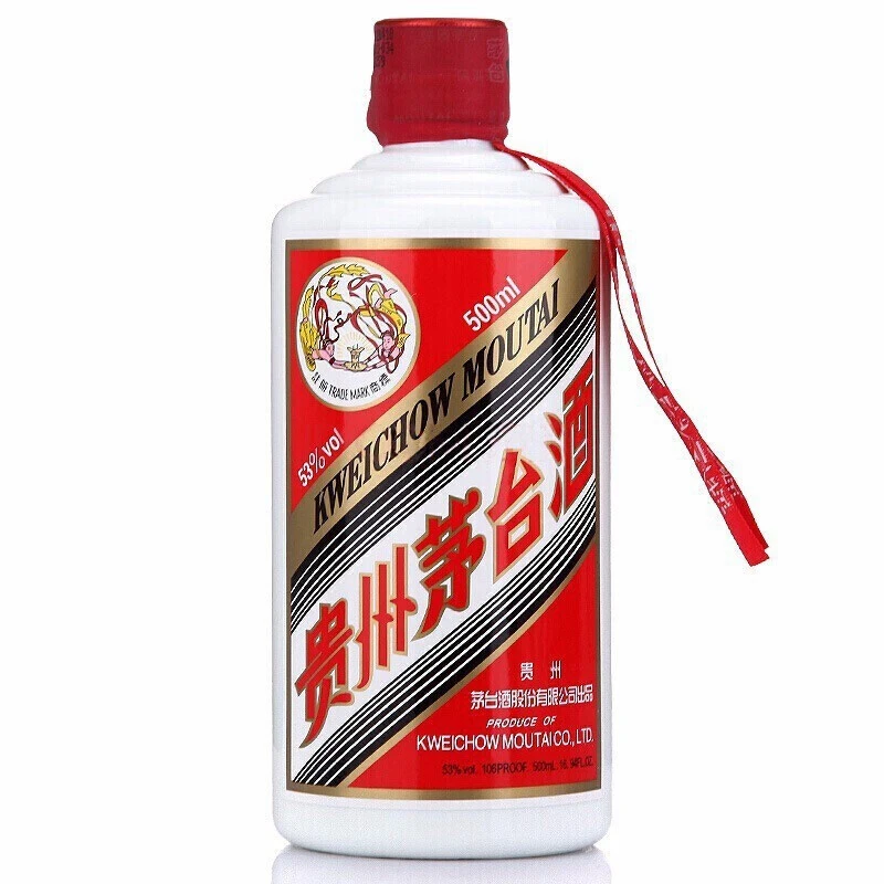 KWEICHOW MOUTAI/贵州茅台【18年茅台】 酱香型白酒500ml*1瓶53度