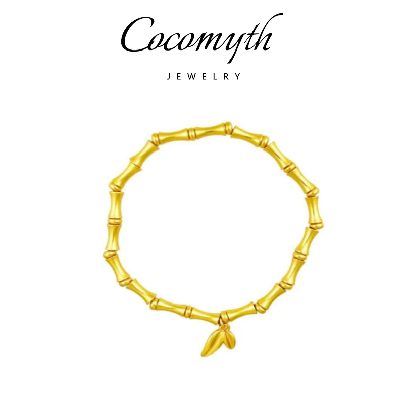 铜合金合成锆石手链 COCOMYTH轻奢时尚竹节手链J110