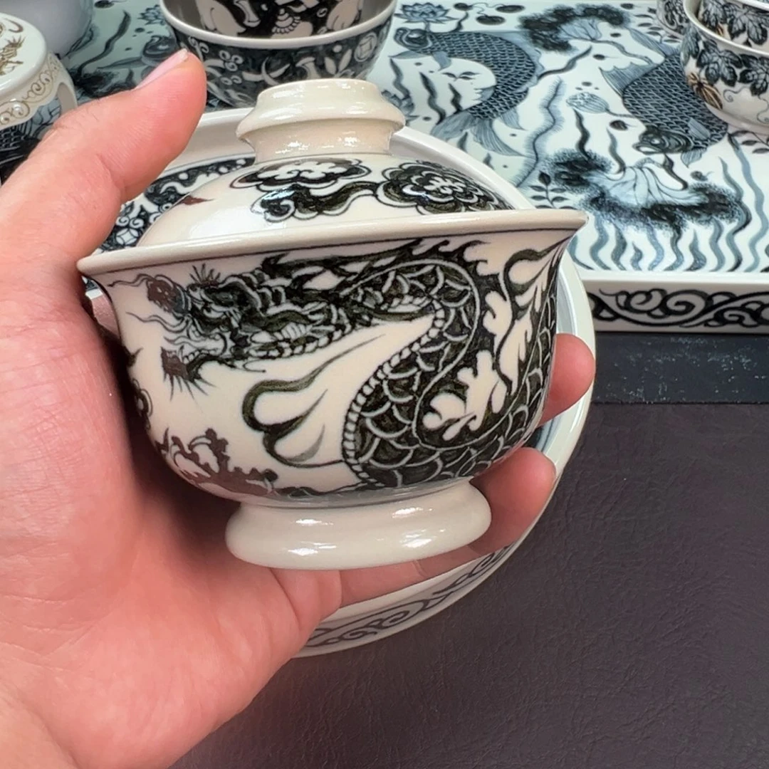 m***室景德镇手工手绘陶瓷