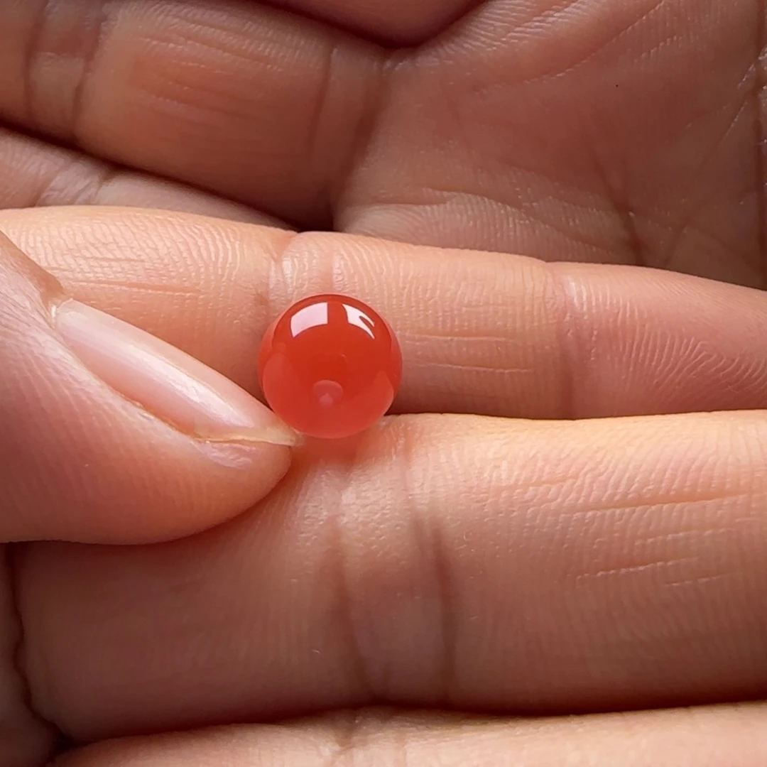 南红玛瑙圆珠8.6未镶嵌