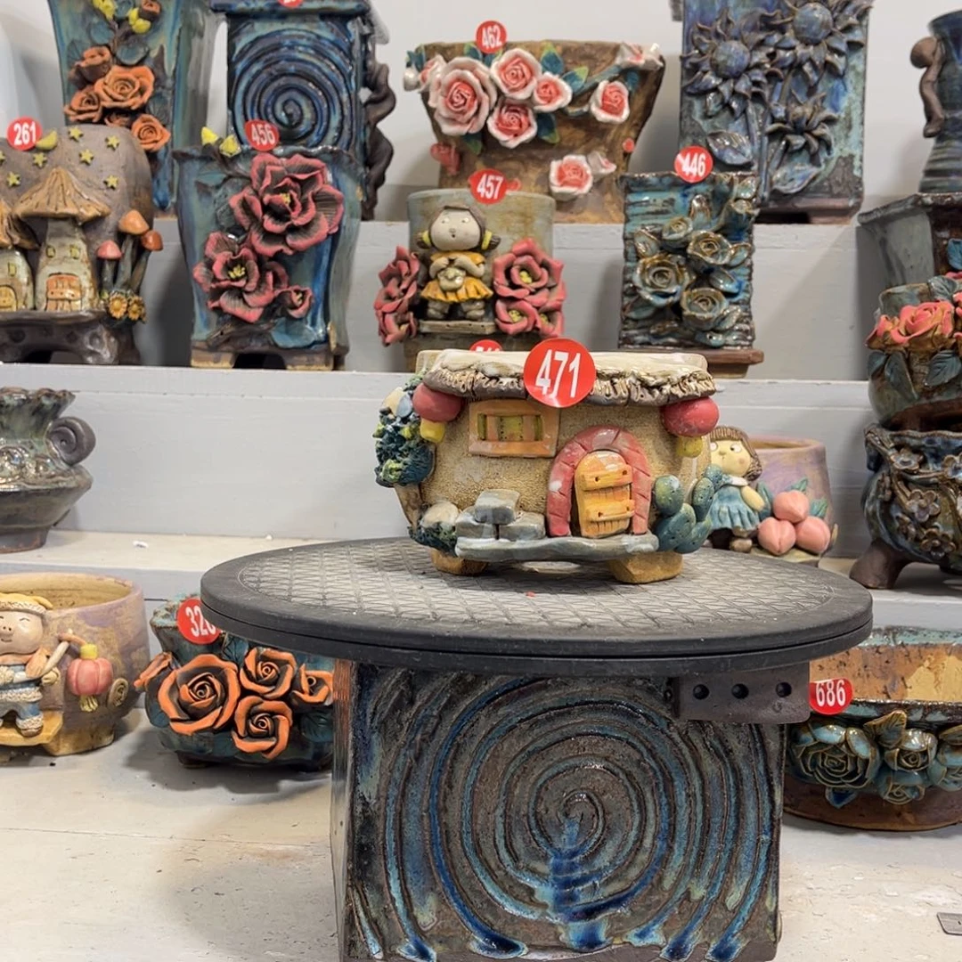 陶瓷471 号新年福利特价陶然花器