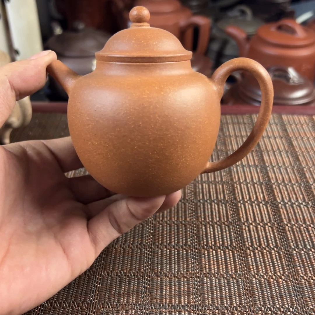 紫砂茶壶宜兴原矿紫砂壶200毫升容量
