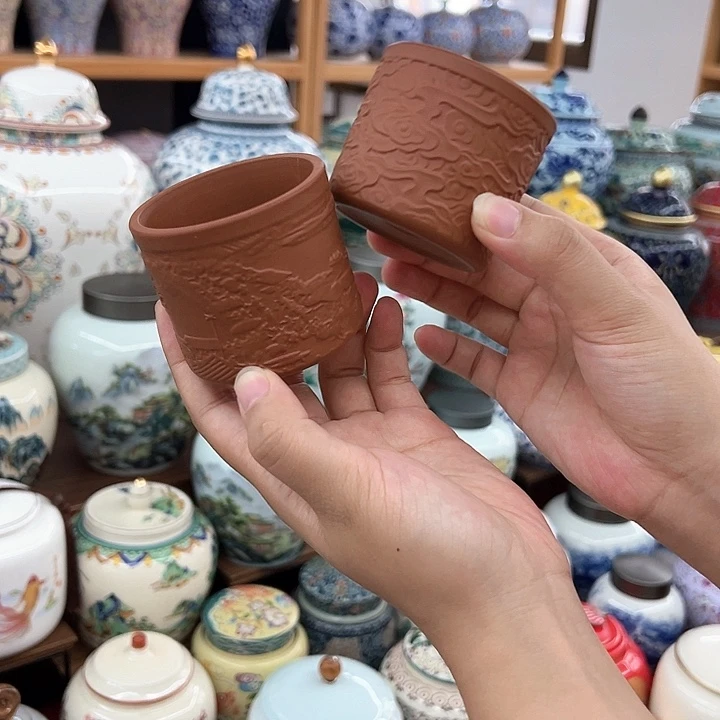 瓷片茶叶罐密封罐陶瓷罐