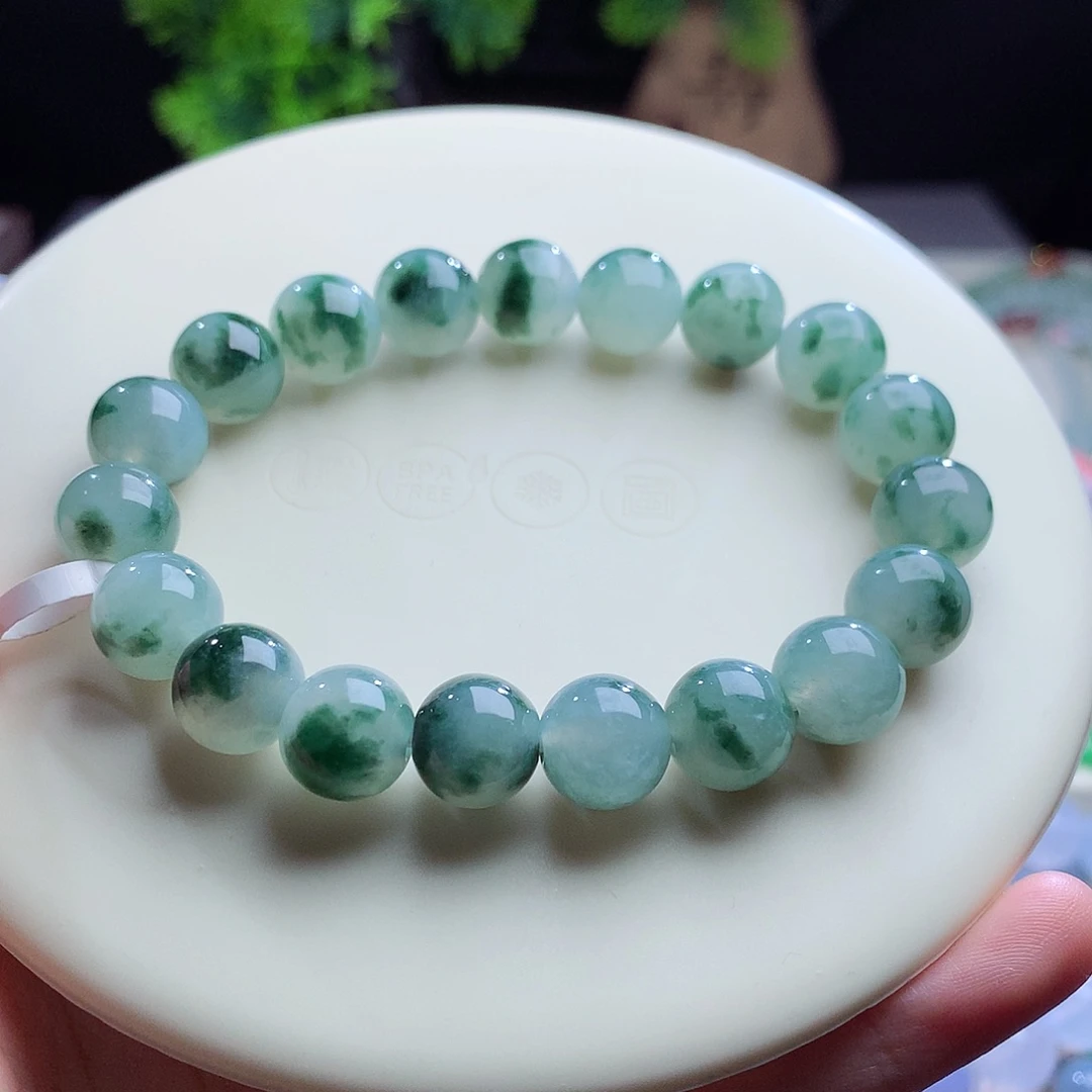 翡翠未镶嵌手串卡10