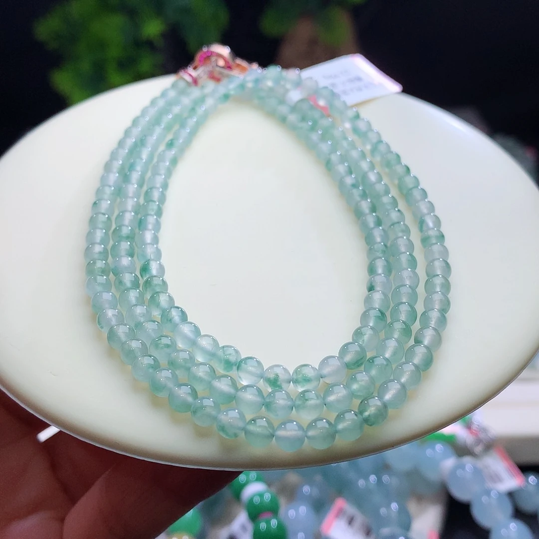 项链未镶嵌翡翠卡4.3mm