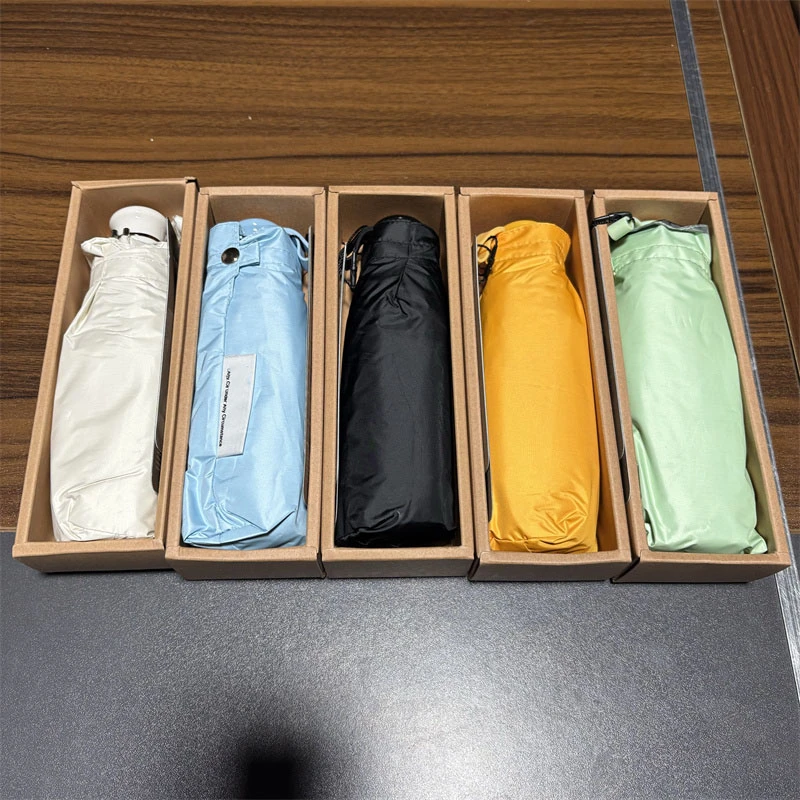 临时晴雨伞 纯色遮阳伞 雨伞 迷你便携 口袋伞