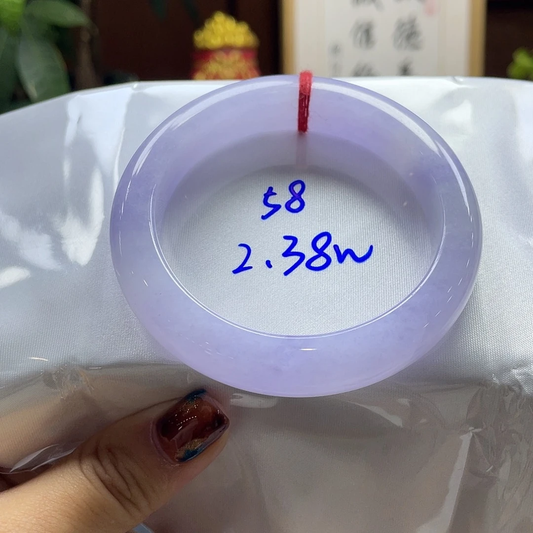 翡翠未镶嵌手镯39号