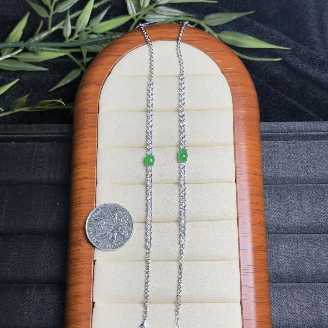 思懿珠宝   18K翡翠手链-13800-1-SZH-多样性发一