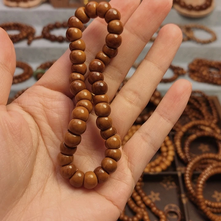 果皮天然库克精挑小肠6*8单圈手串