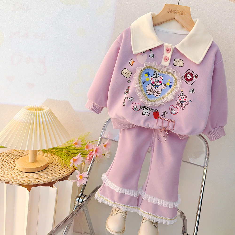 巴拉巴拉男孩女孩女童套装春季2025新款洋气小童装儿童宝宝春装卫