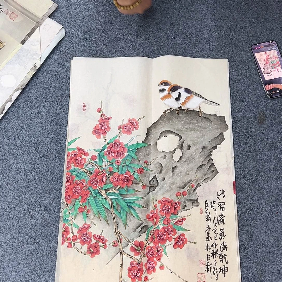 国画纯手绘作品欣赏