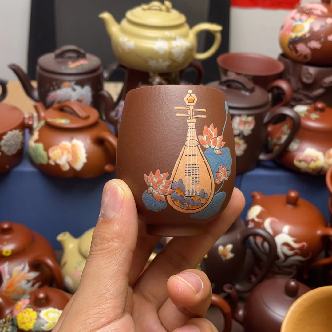 茶杯紫砂紫砂主人杯100cc