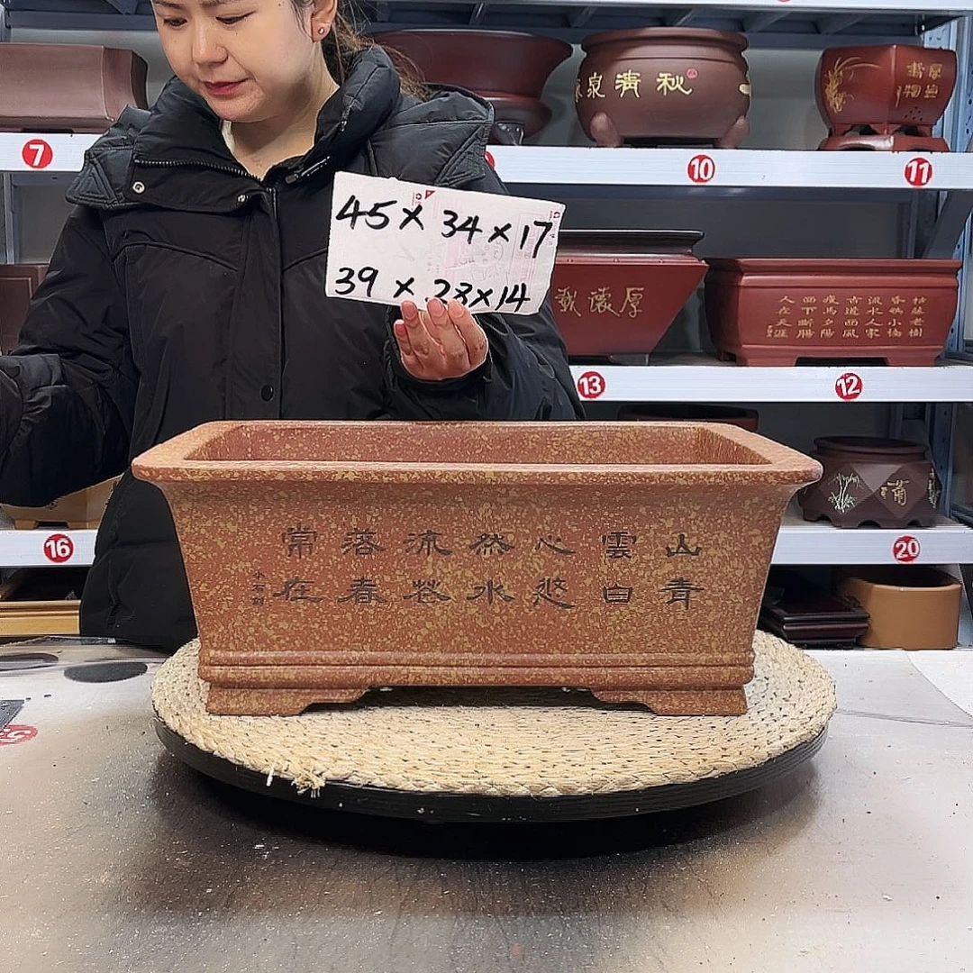 紫砂花盆紫砂花盆