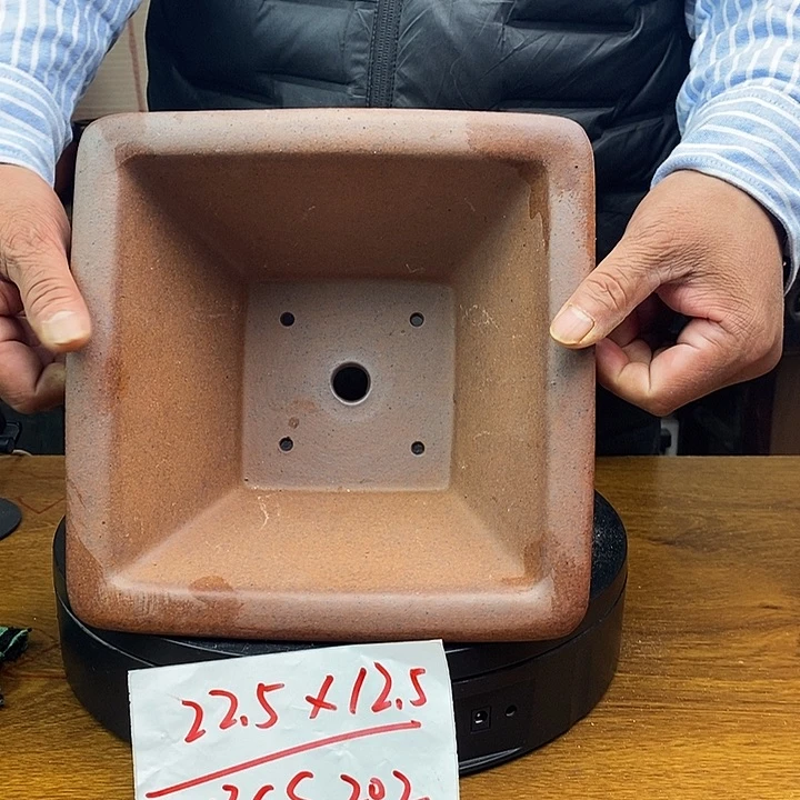 紫砂花盆货号一只CS202