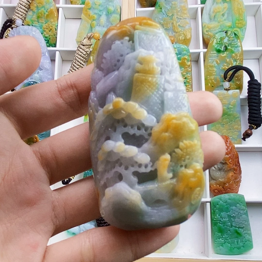 定制翡翠未镶嵌翡翠