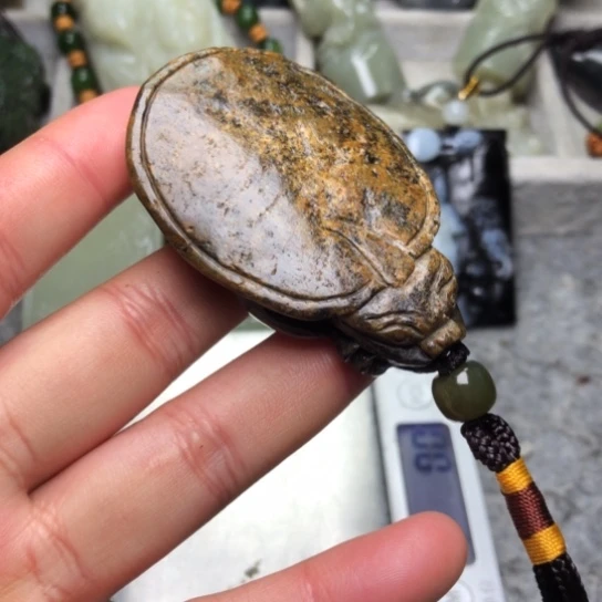 和田玉把件未镶嵌