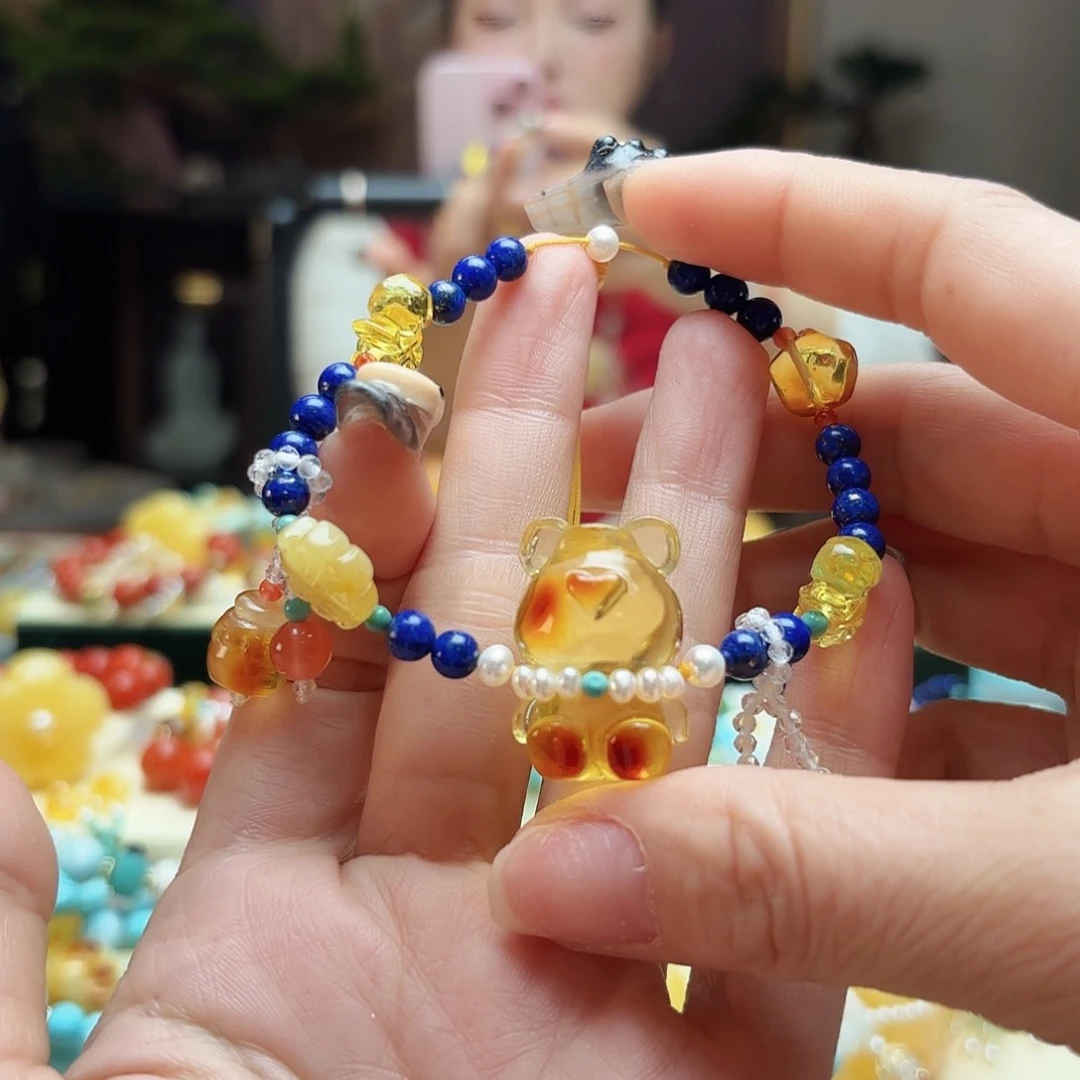 琥珀手链未镶嵌琥珀