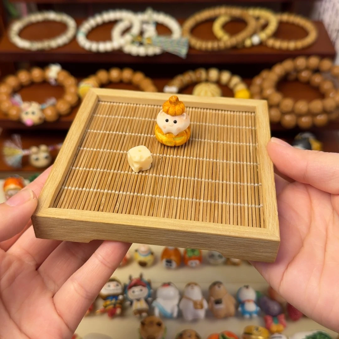 猴头核桃吊坠根付南瓜猪果果奶酪