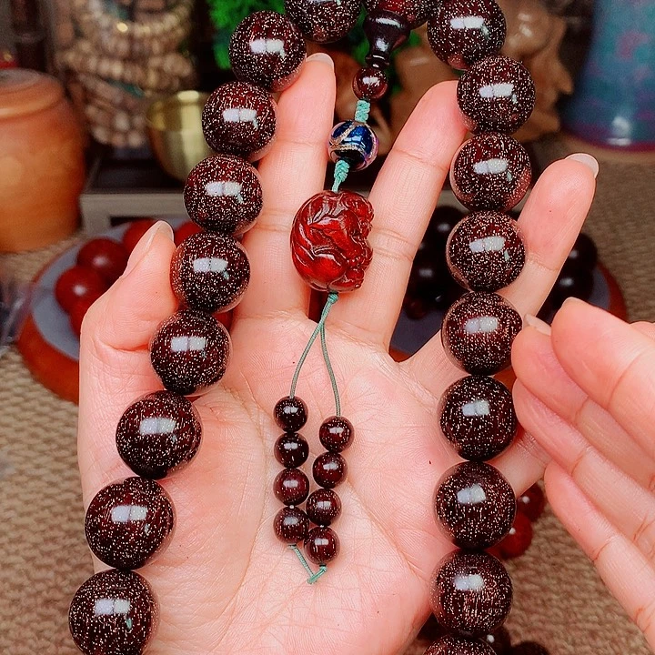 檀香紫檀（小叶紫檀）桃1.8手持