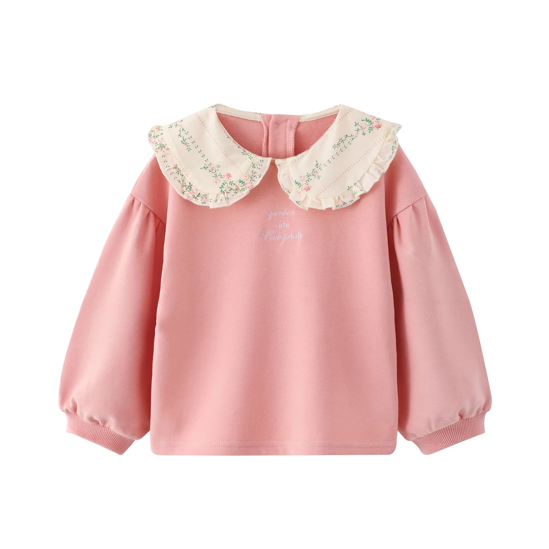 儿童上衣长袖女中小童肉桃桃卫衣YQ101