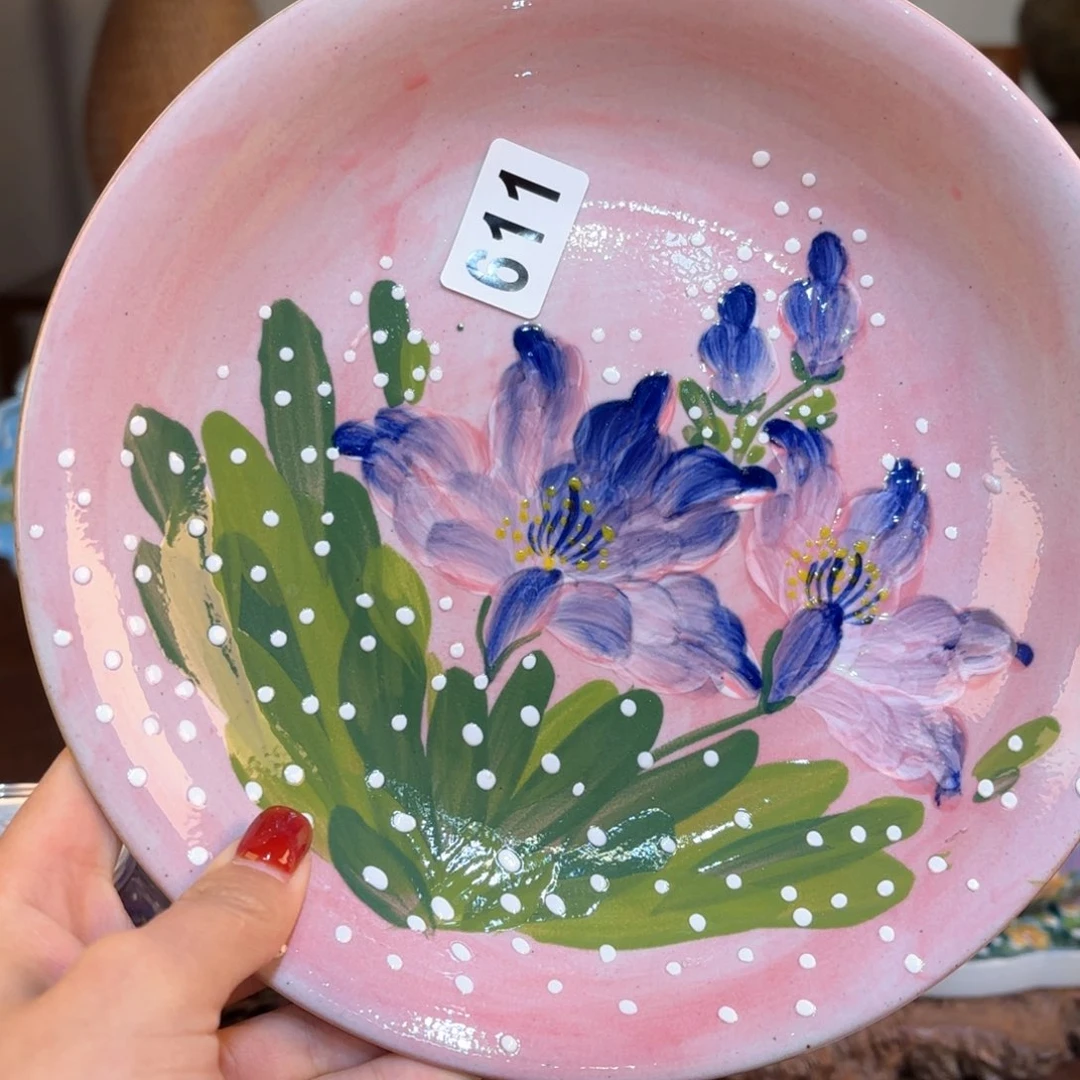 景德镇手绘高温釉下彩陶瓷茶具