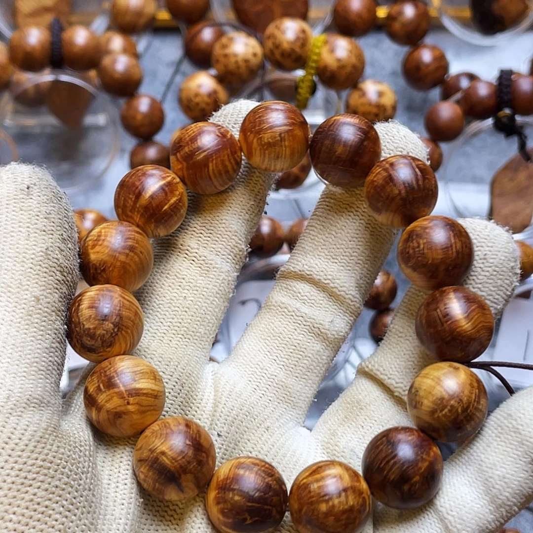 手串/手链柏木太行崖柏陈化1.5黑金蚂蚁腿