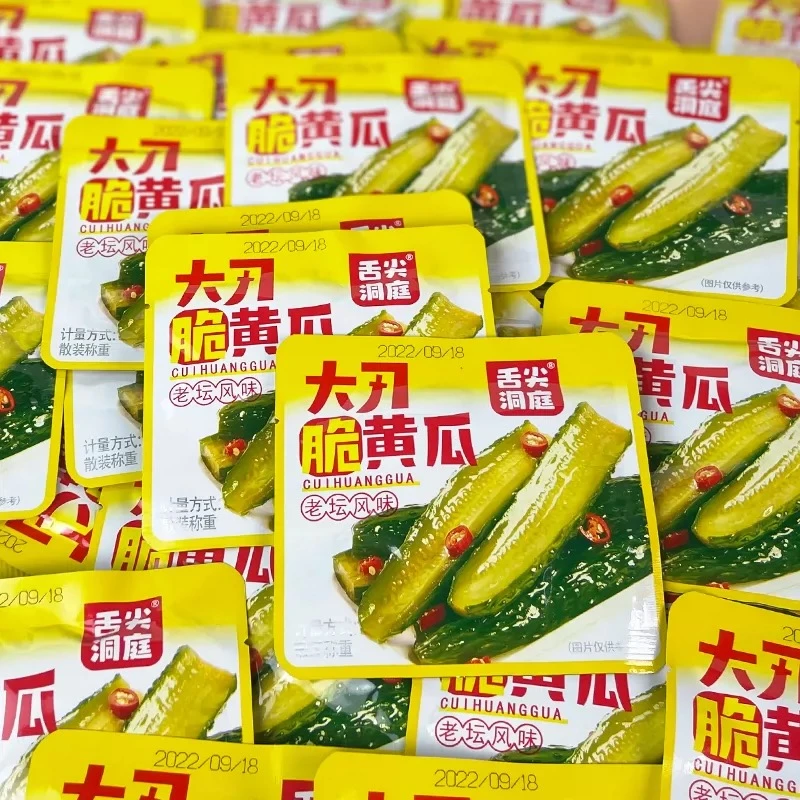 【舌尖洞庭】【大刀脆黄瓜】【新日期、独立包装办公休闲小吃零食】