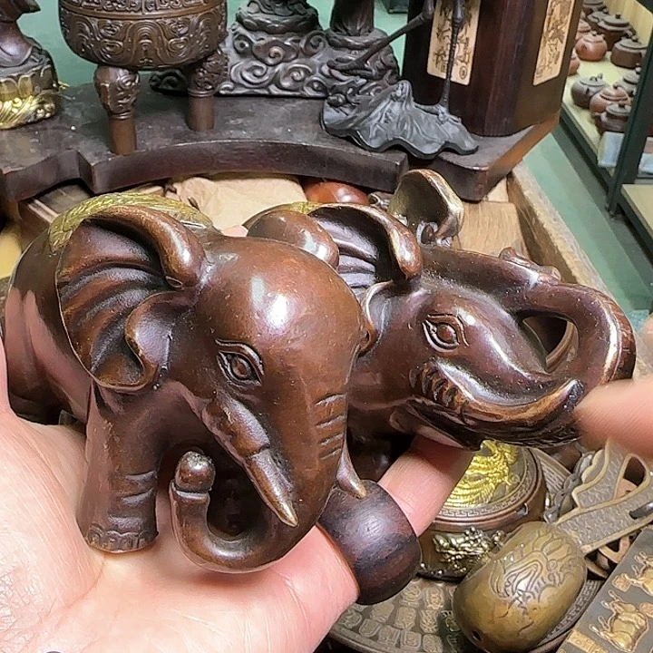 铜器办公室茶室摆件