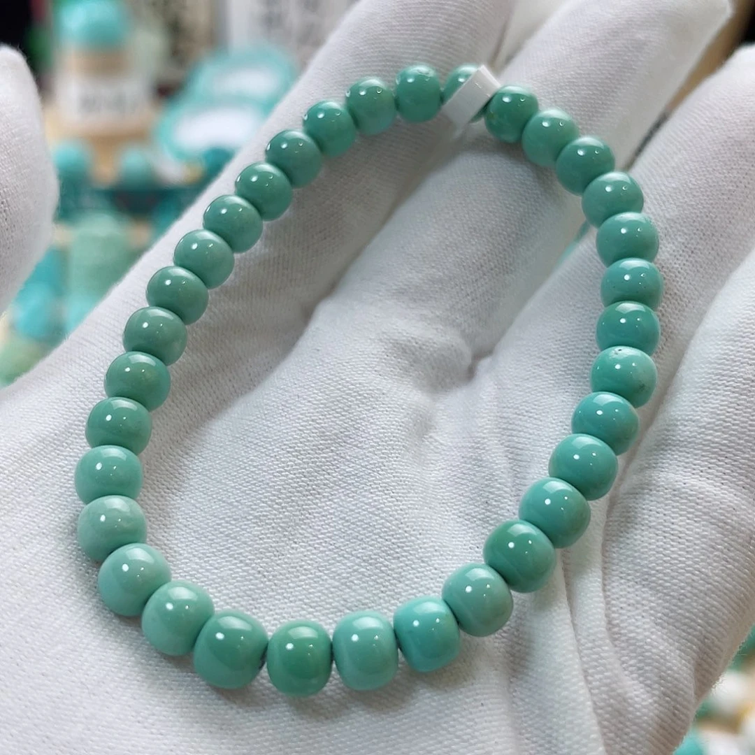 绿松石珠宝奇石18K金镶嵌