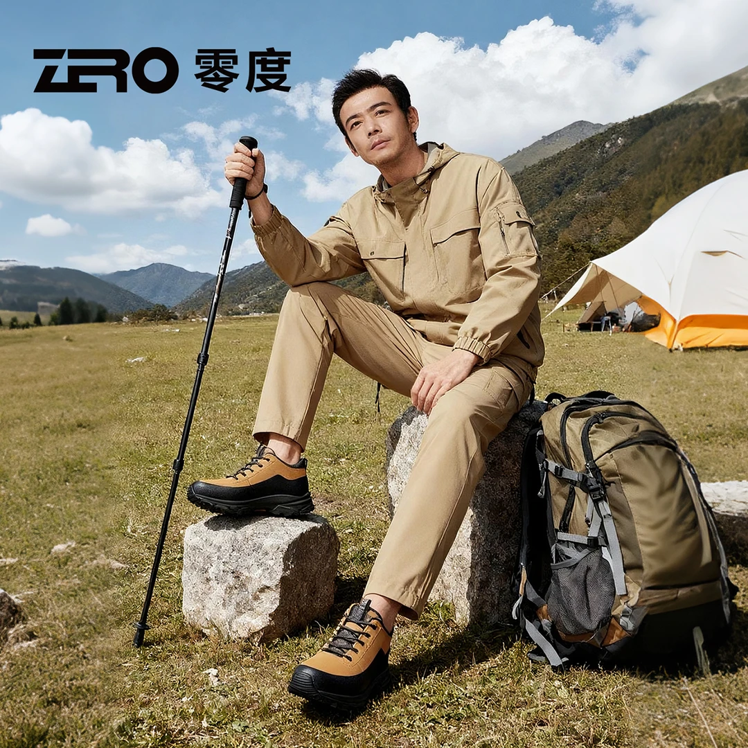 「漫行」ZRO零度防刮拒水高帮户外男靴Vibram防滑抓地工装休闲男鞋