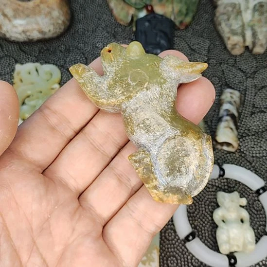 把件龙脊菩提物件优美，欢迎咨询