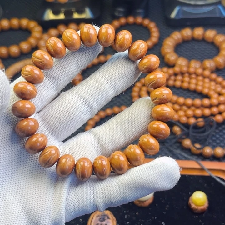 桃核手串12尺龙纹算盘「今日秒」