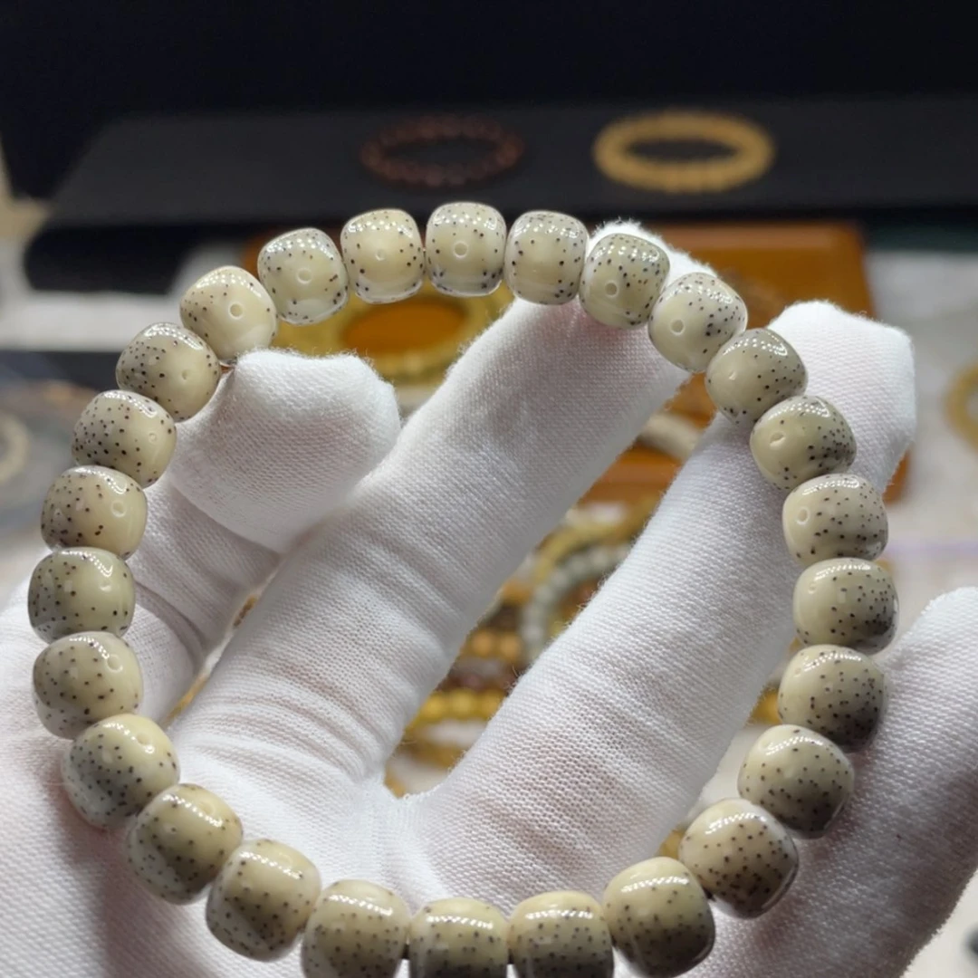 【闪购商品】手串星月菩提98冰糖灰白白月朗星稀