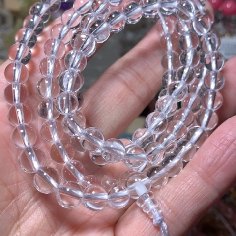 水晶佛珠未镶嵌7mm佛珠