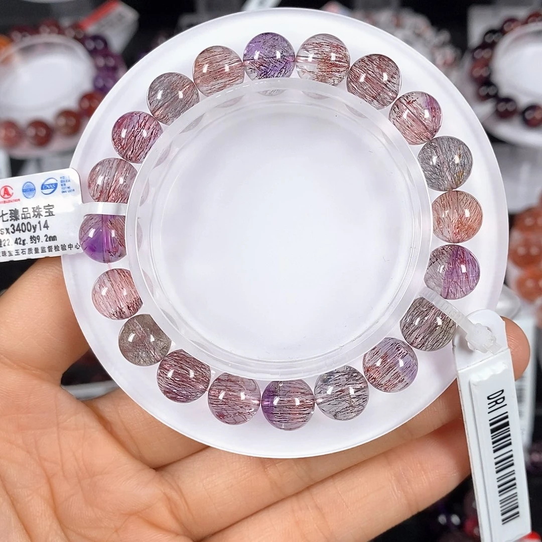 水晶手链未镶嵌圆*率仙女超七9.2