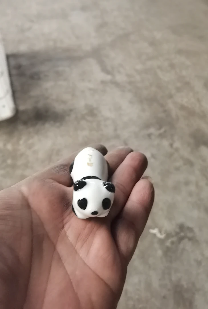 小熊猫陶瓷筷子架10个