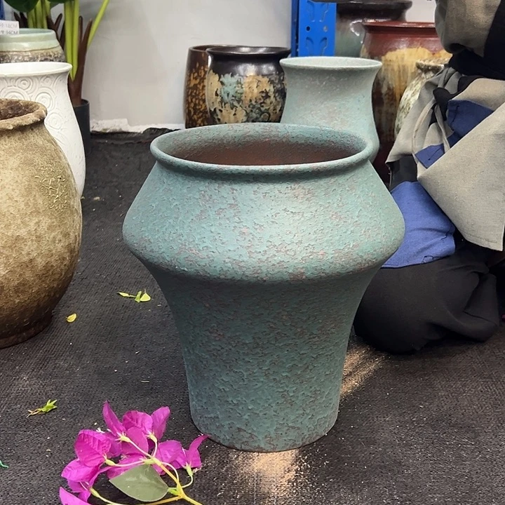 21+31 粗陶花盆有孔