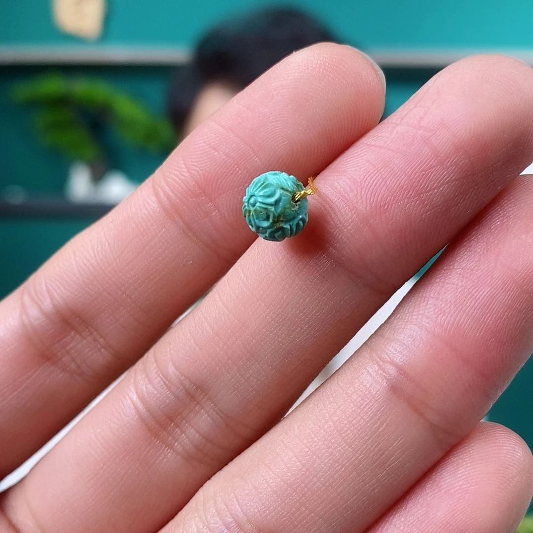 未镶嵌绿松石珠宝奇石