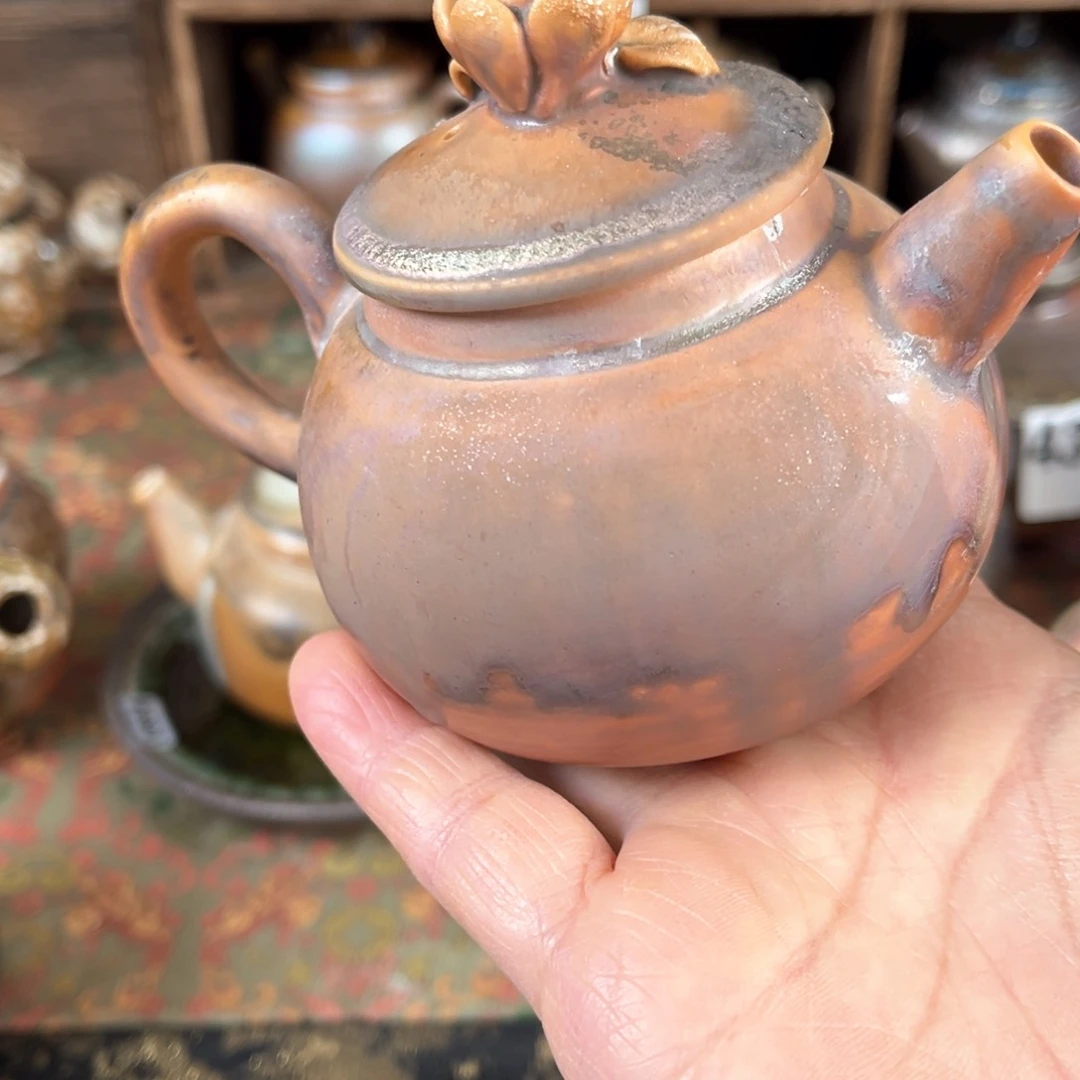 杯，柴烧茶器主人壶壶