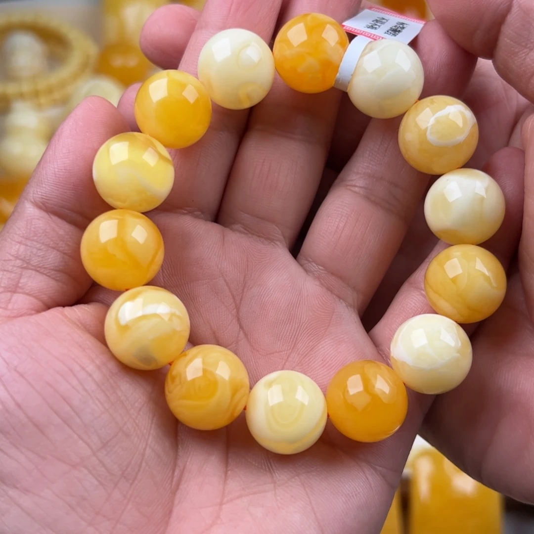 蜜蜡未镶嵌颈饰纯天然琥珀蜜蜡