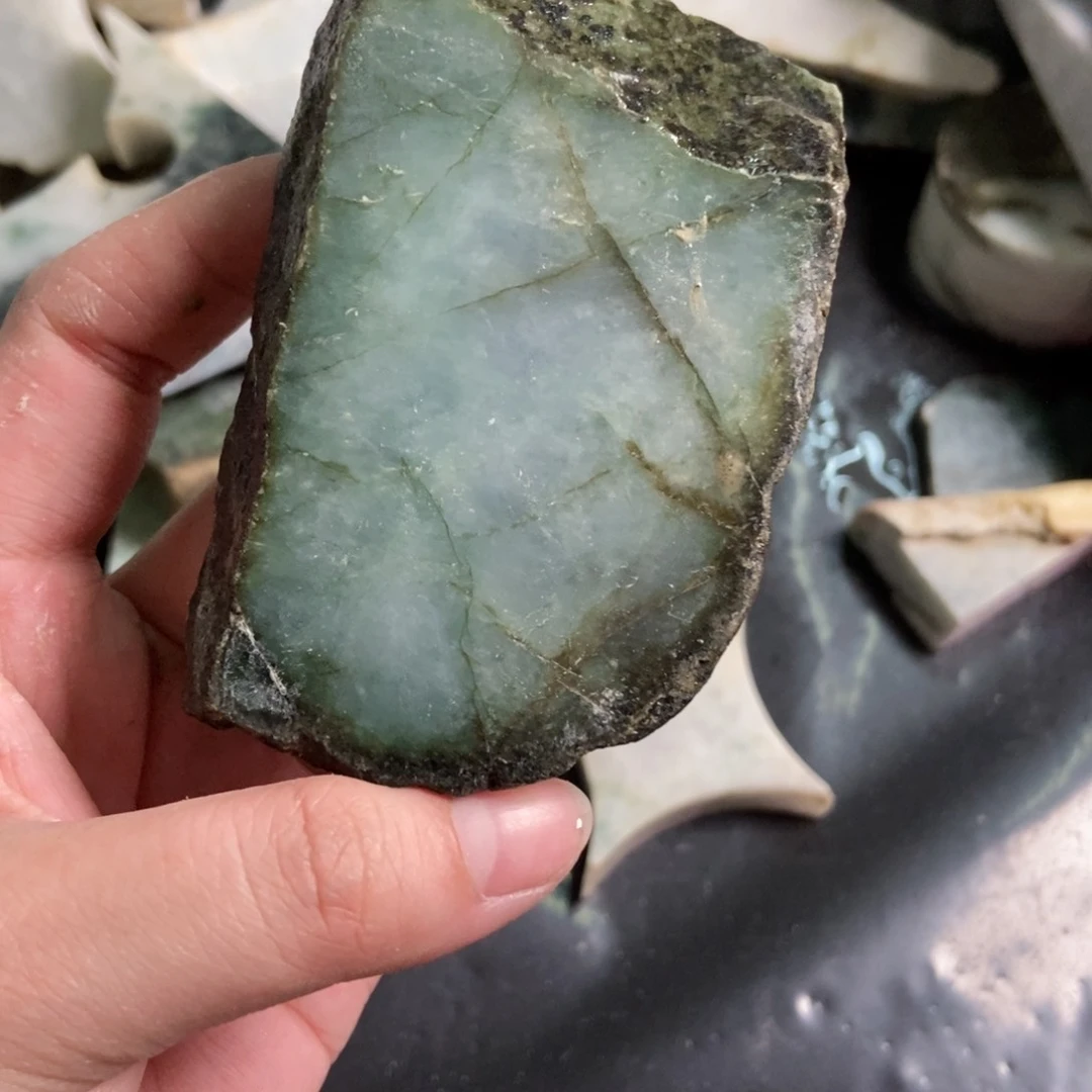 翡翠未镶嵌颈饰天然翡翠